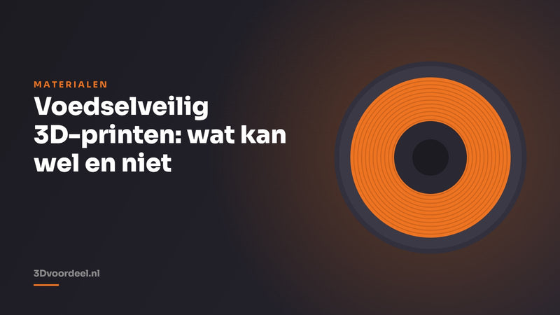Voedselveilig 3D-printen: wat kan wel en niet