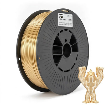 PLA Silk Sand Filament 1KG 1.75mm, zijdeachtige glans
