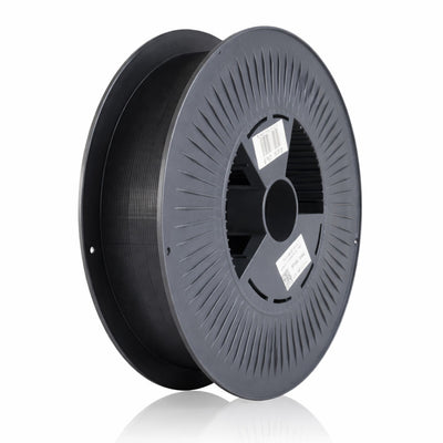 Spoel zwart PLA filament van 1,75 mm met 1 kilo op de rol