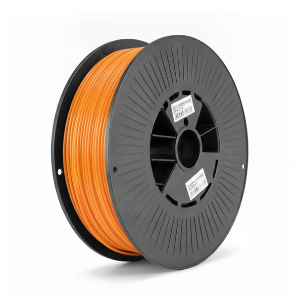 Spoel fluor oranje PLA filament van 1,75 mm met 1 kilo op de rol