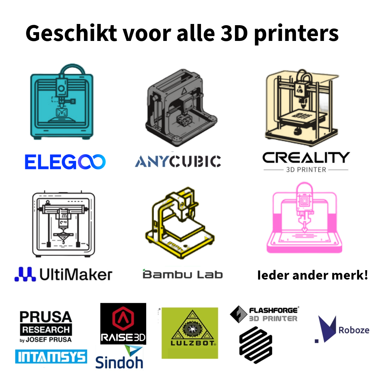 Wit 3D Filament 1.75mm 1KG PLA