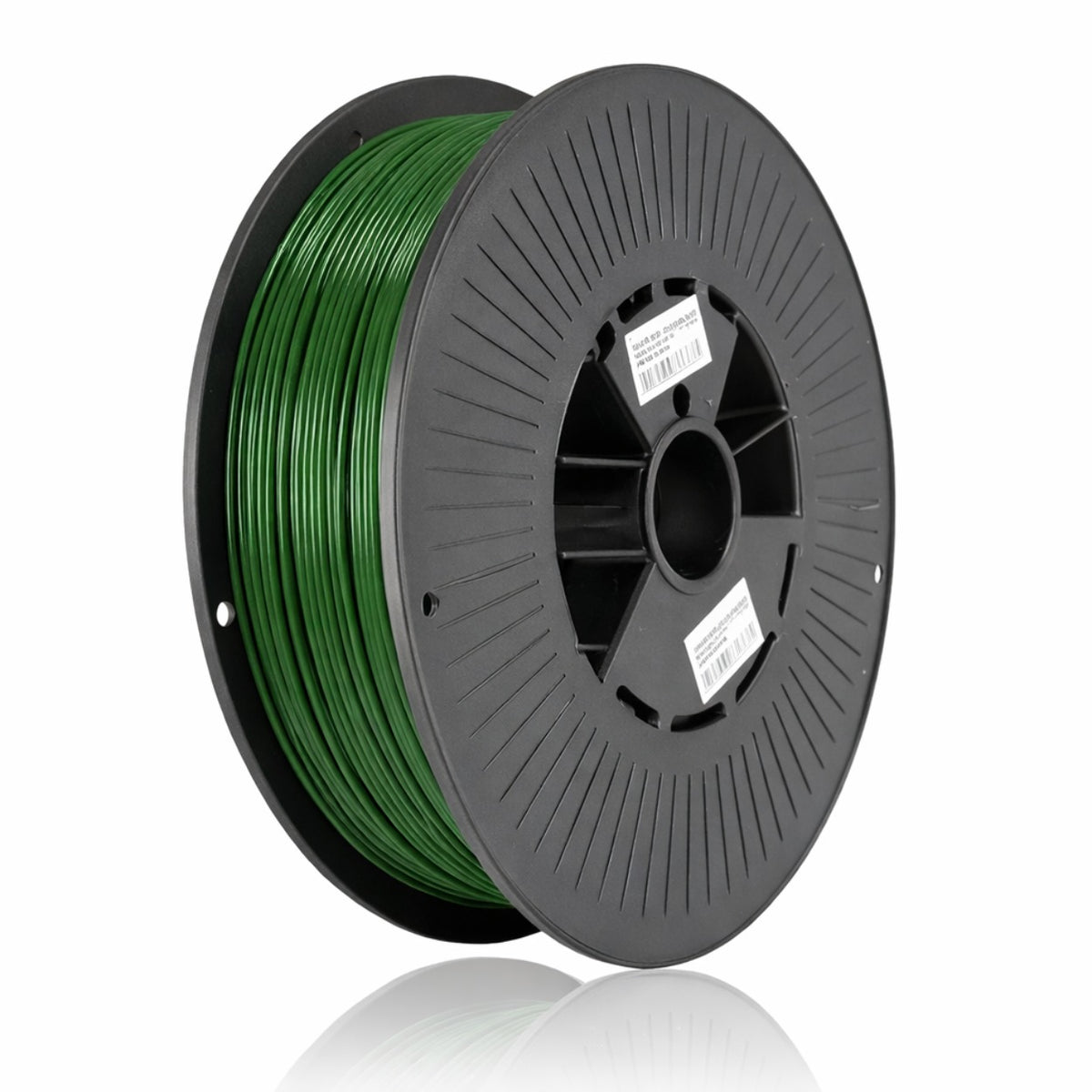 Spoel groen PLA filament van 1,75 mm met 1 kilo op de rol