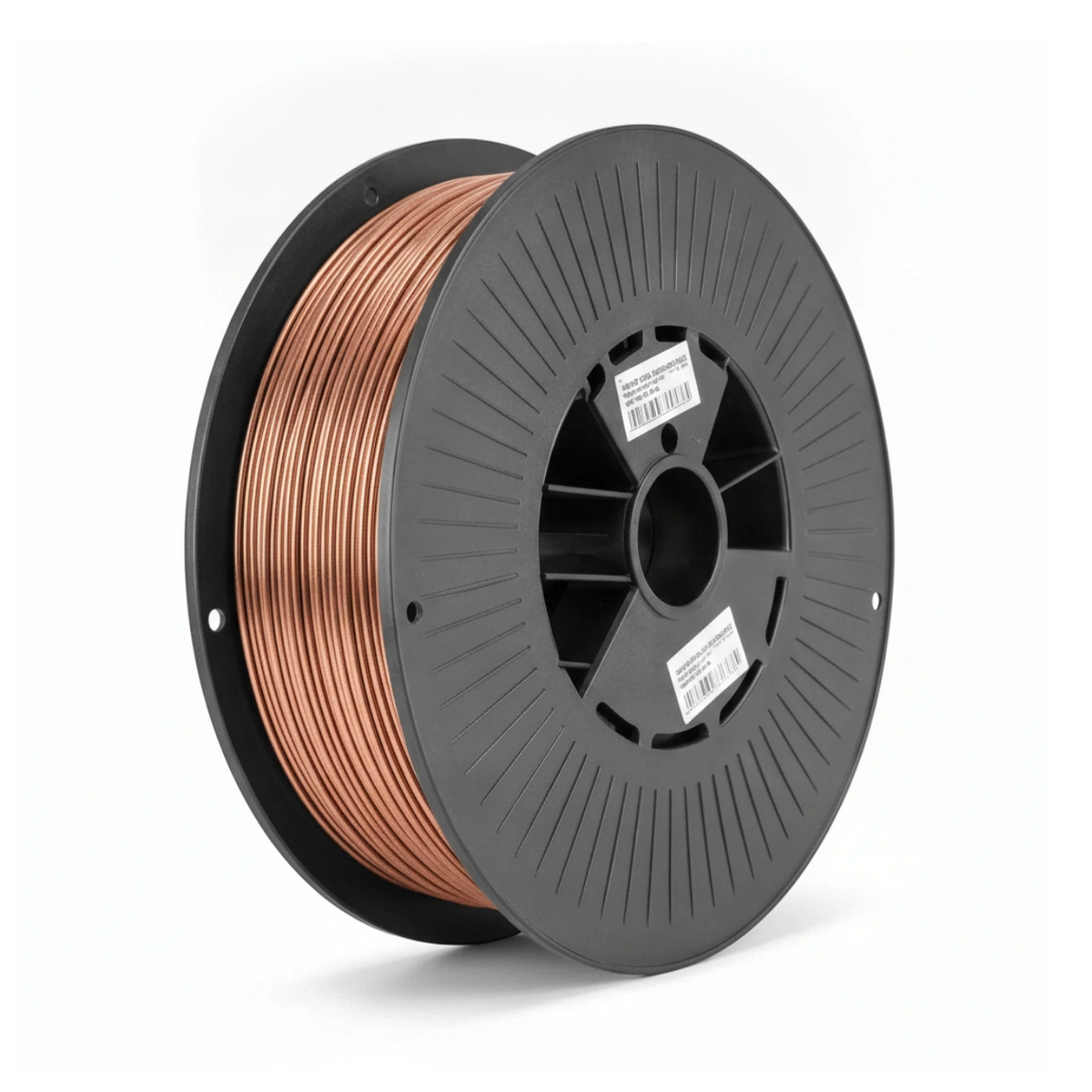 Spoel koperkleurig silk PLA filament van 1,75 mm met 1 kilo op de rol
