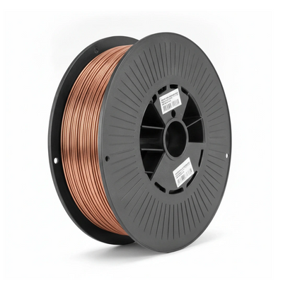 Spoel koperkleurig silk PLA filament van 1,75 mm met 1 kilo op de rol