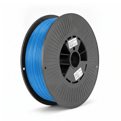 Spoel lichtblauw PLA filament van 1,75 mm met 1 kilo op de rol