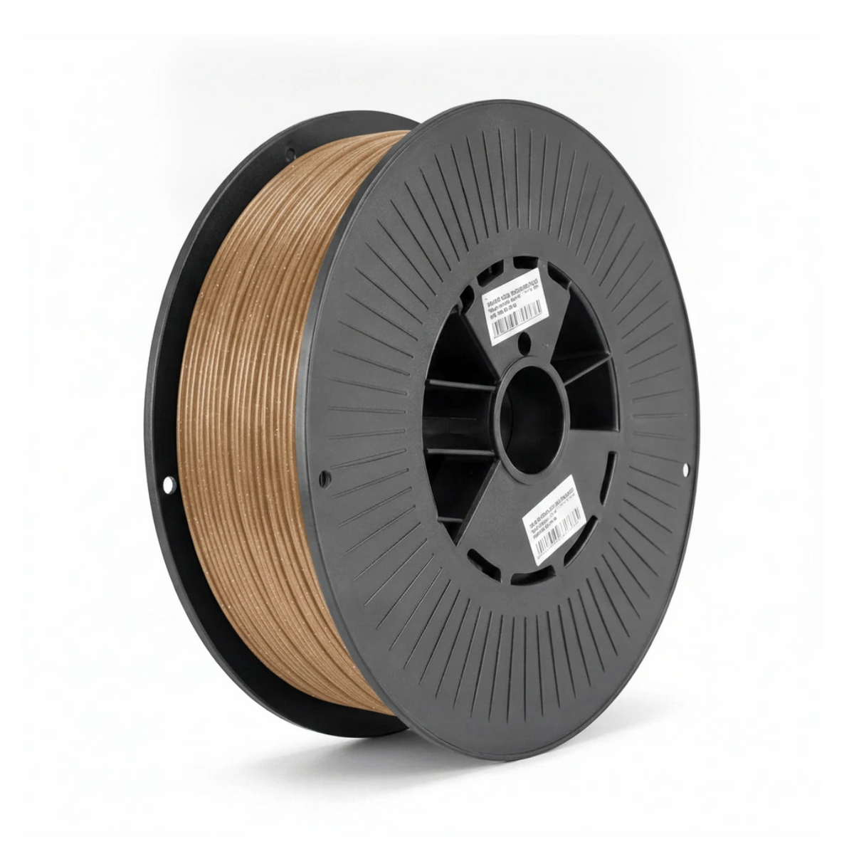 Spoel lichtbruin PLA filament van 1,75 mm met 1 kilo op de rol