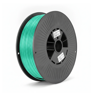 Spoel mintgroen silk PLA filament van 1,75 mm met 1 kilo op de rol