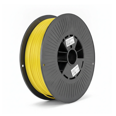 Spoel mosterdgeel PLA filament van 1,75 mm met 1 kilo op de rol