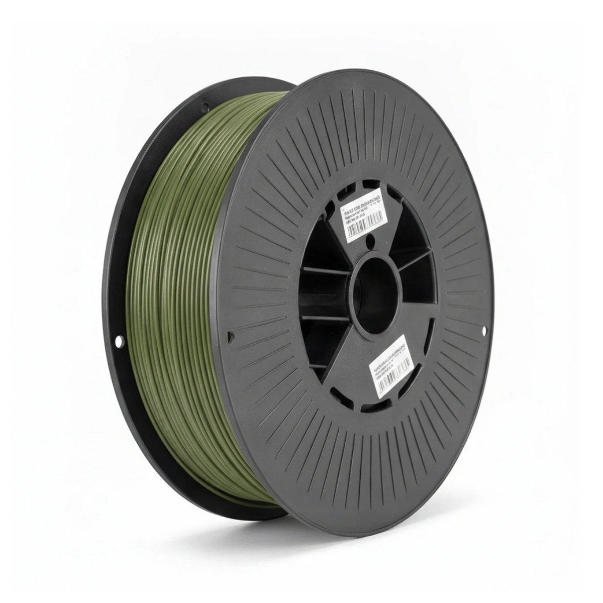 Spoel olijfgroen PLA filament van 1,75 mm met 1 kilo op de rol