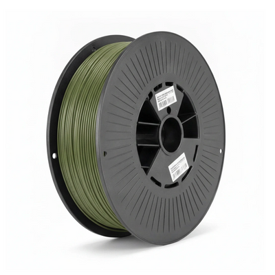Spoel olijfgroen PLA filament van 1,75 mm met 1 kilo op de rol