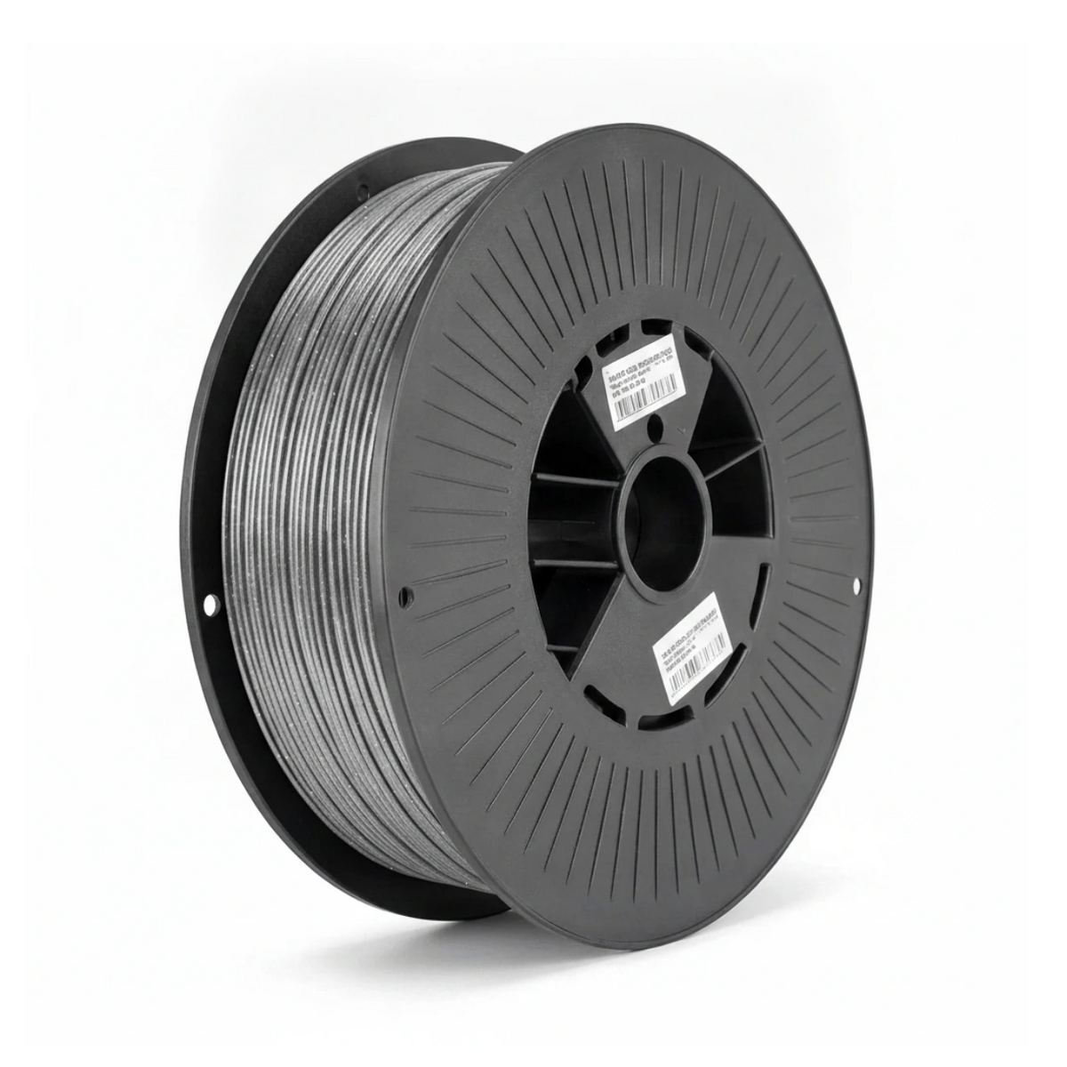 Spoel parelgrijs silk PLA filament van 1,75 mm met 1 kilo op de rol