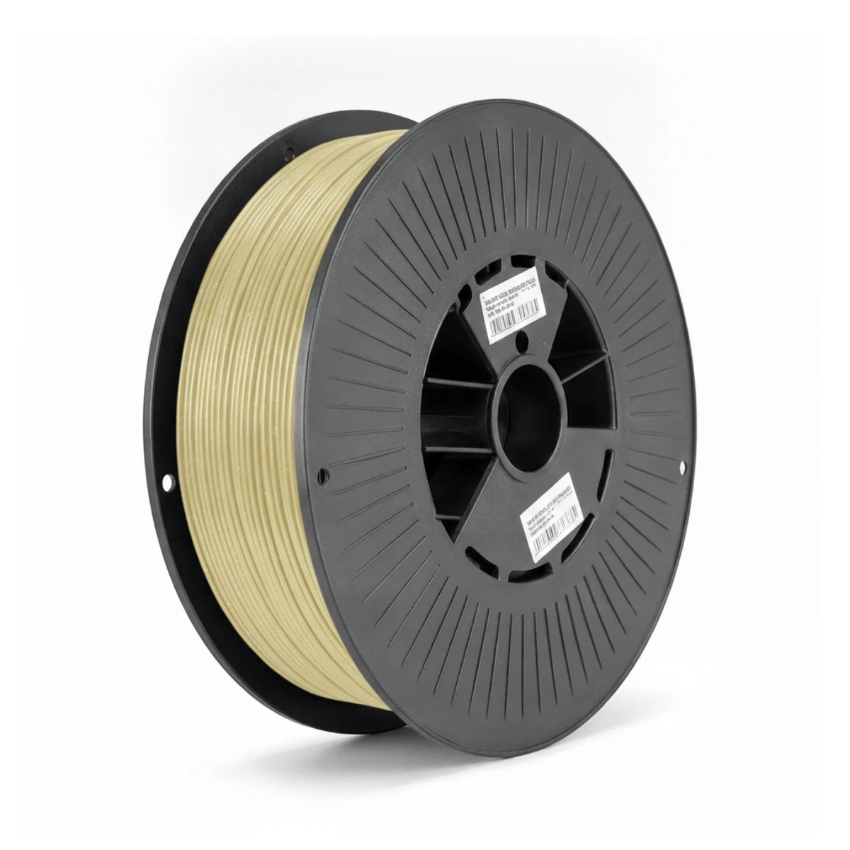 Spoel vanillegeel PLA filament van 1,75 mm met 1 kilo op de rol