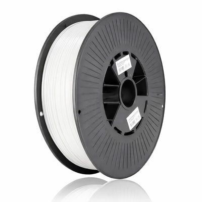 Spoel wit PLA filament van 1,75 mm met 1 kilo op de rol