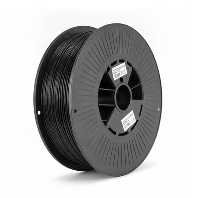 Spoel zwart TPU filament van 1,75 mm met 1 kilo op de rol