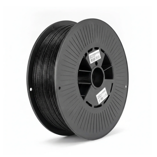 Spoel zwart TPU filament van 1,75 mm met 1 kilo op de rol